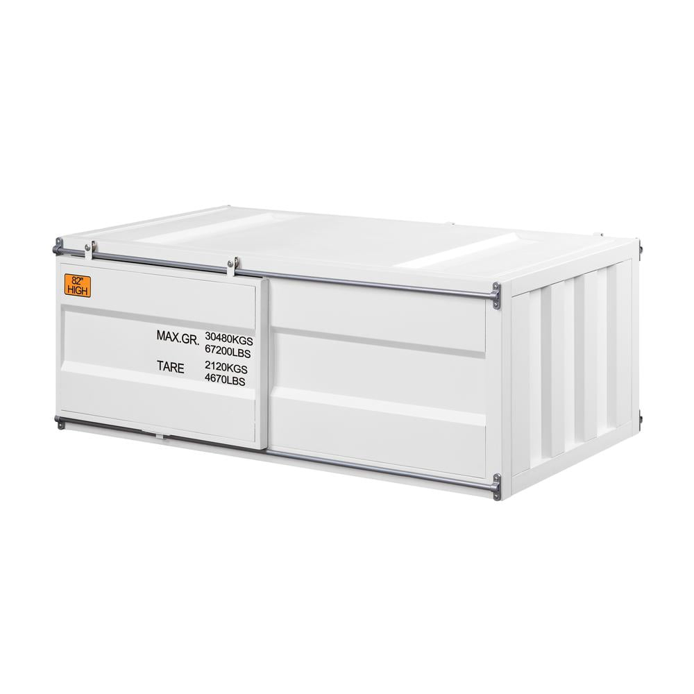 ACME Cargo Coffee Table in White