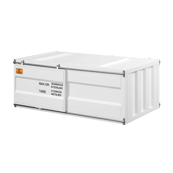 ACME Cargo Coffee Table in White
