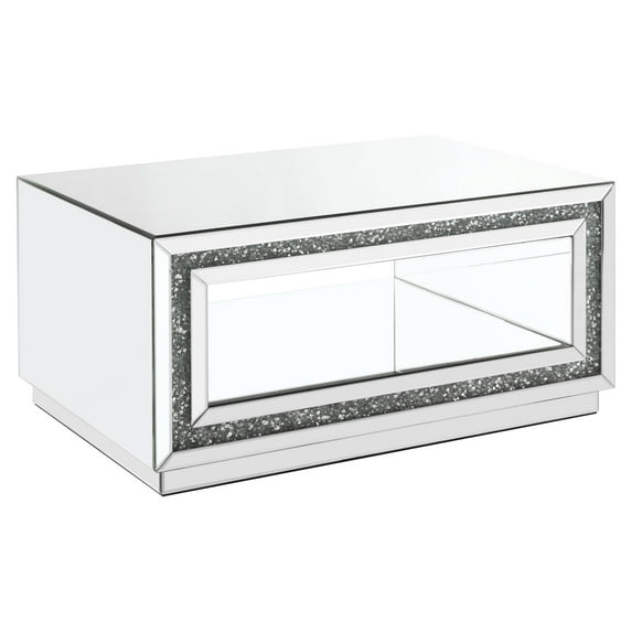 ACME Noralie Rectangular Coffee Table in Mirrored