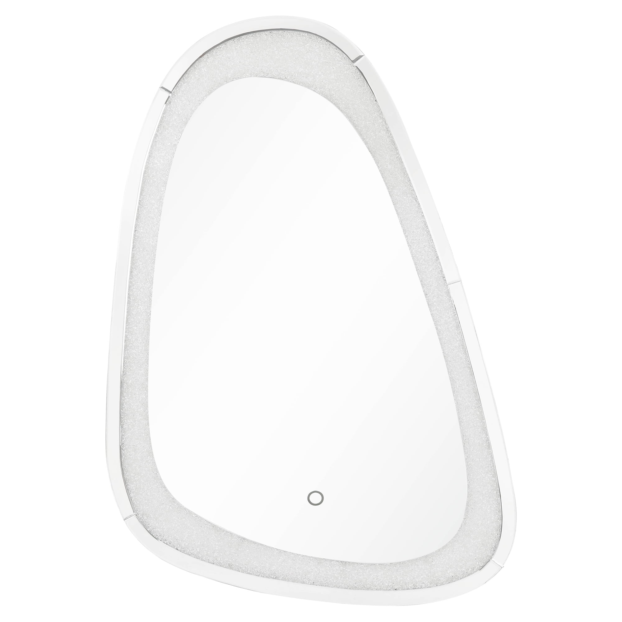 ACME Noralie Wall Decor with LED in Mirrored and Faux Diamonds