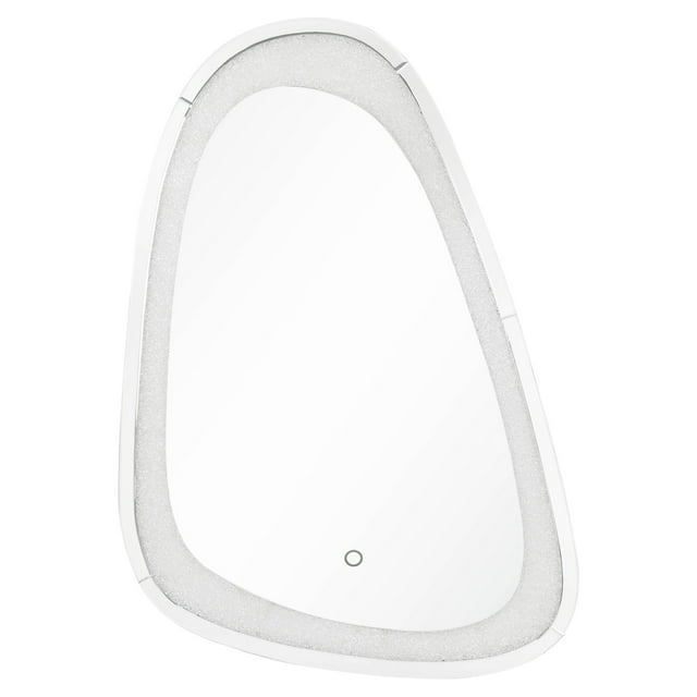 ACME Noralie Wall Decor with LED in Mirrored and Faux Diamonds