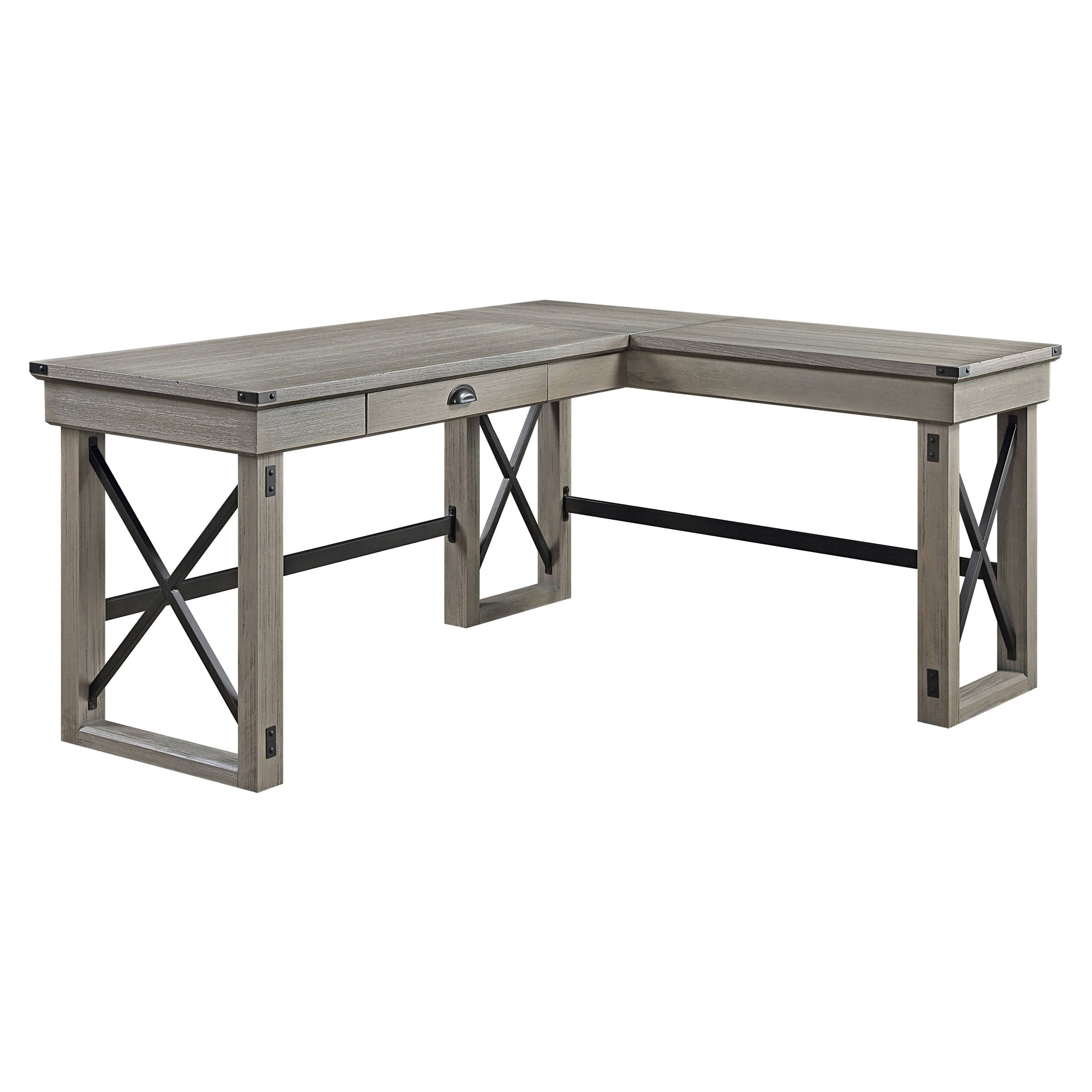 ACME Talmar Writing Desk with Lift Top in Rustic Oak