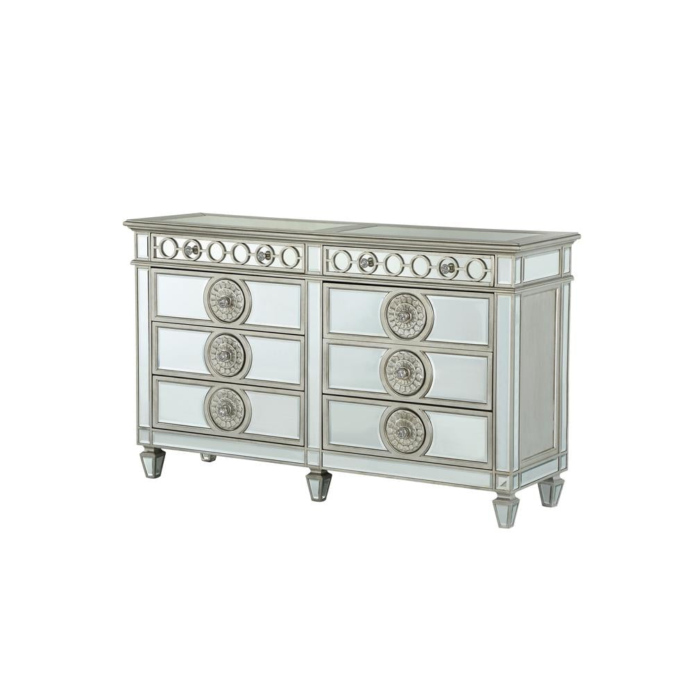 Acme Furniture Varian Dresser, Mirrored