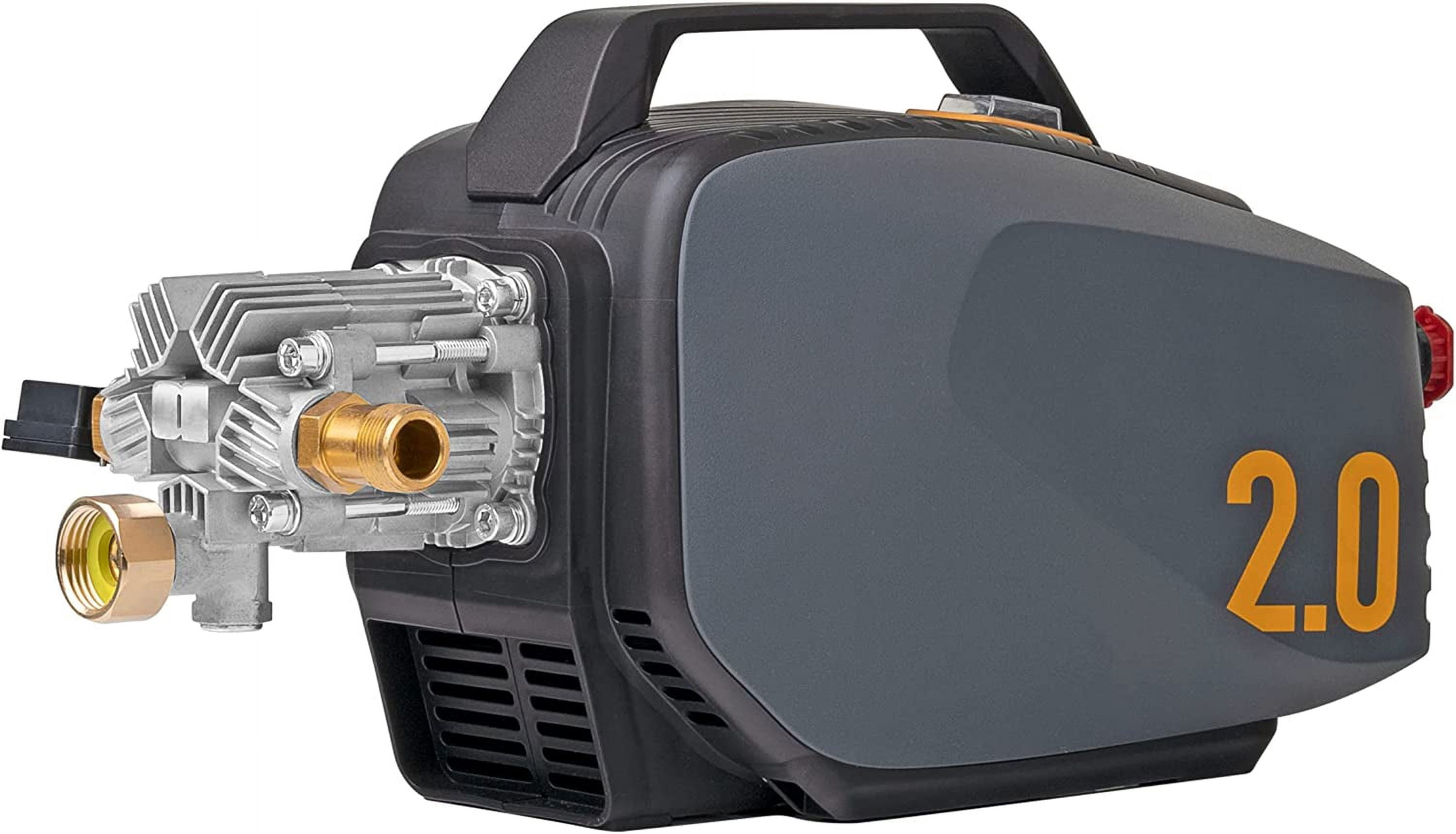 ACTIVE 2.0 Electric Pressure Washer - 2.0 GPM Flow and 1800 PSI Peak Pressure, Pressure washers for Power Wash, Power Washers Electric Powered, Wall Mount Pressure Washer, Hidrolavadora Electrica