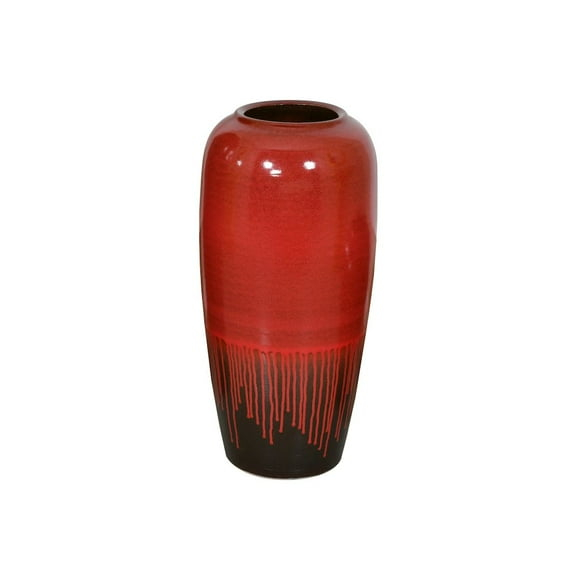 Adobe Medium Ceramic Vase - Red