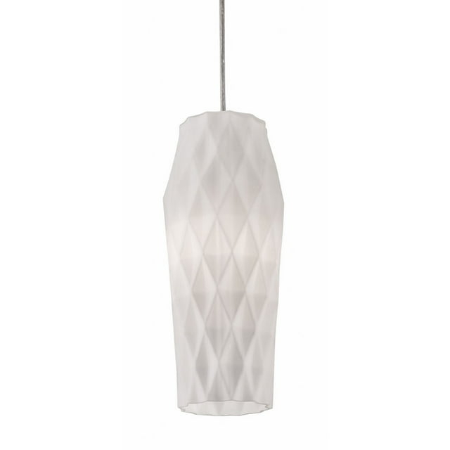 AFX - Candice - 1 Light Pendant-White Finish    -Traditional Installation