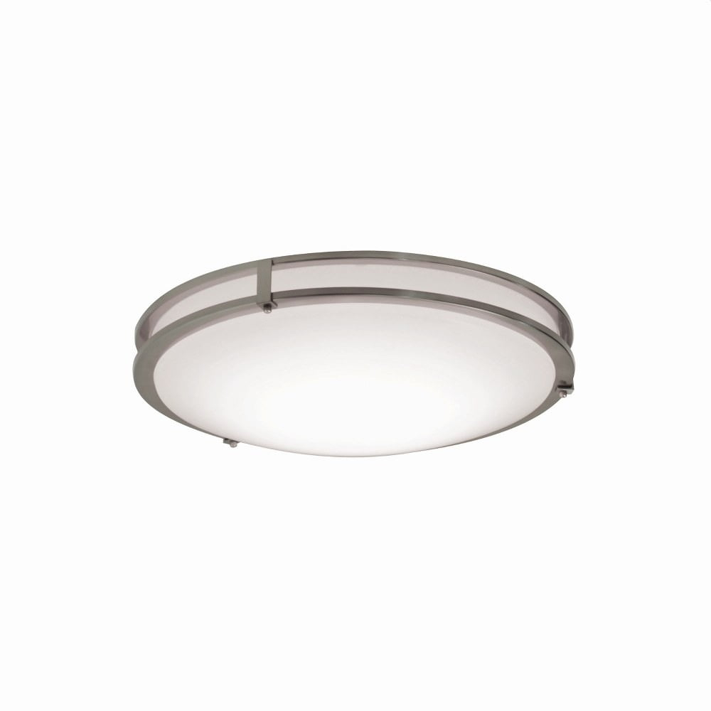 AFX Carlisle Flush LED Light in Satin Nickel