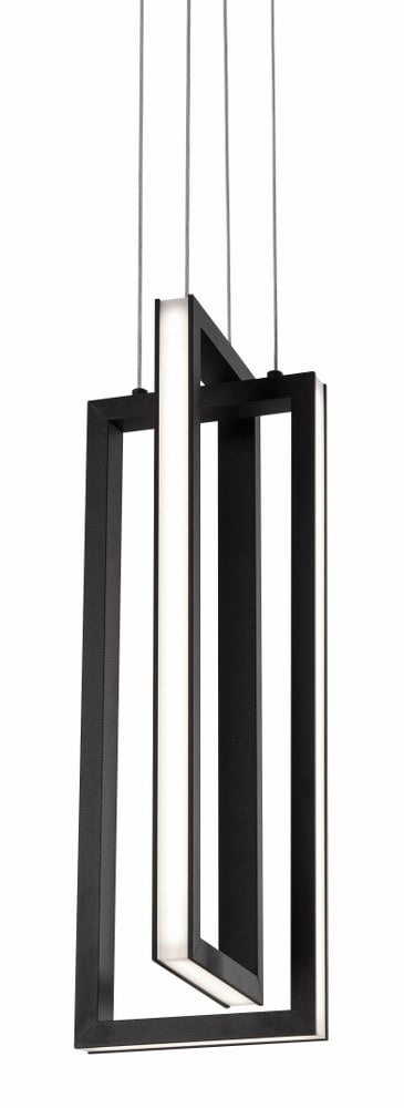 AFX - Cole - 2 Light Pendant-Black Finish