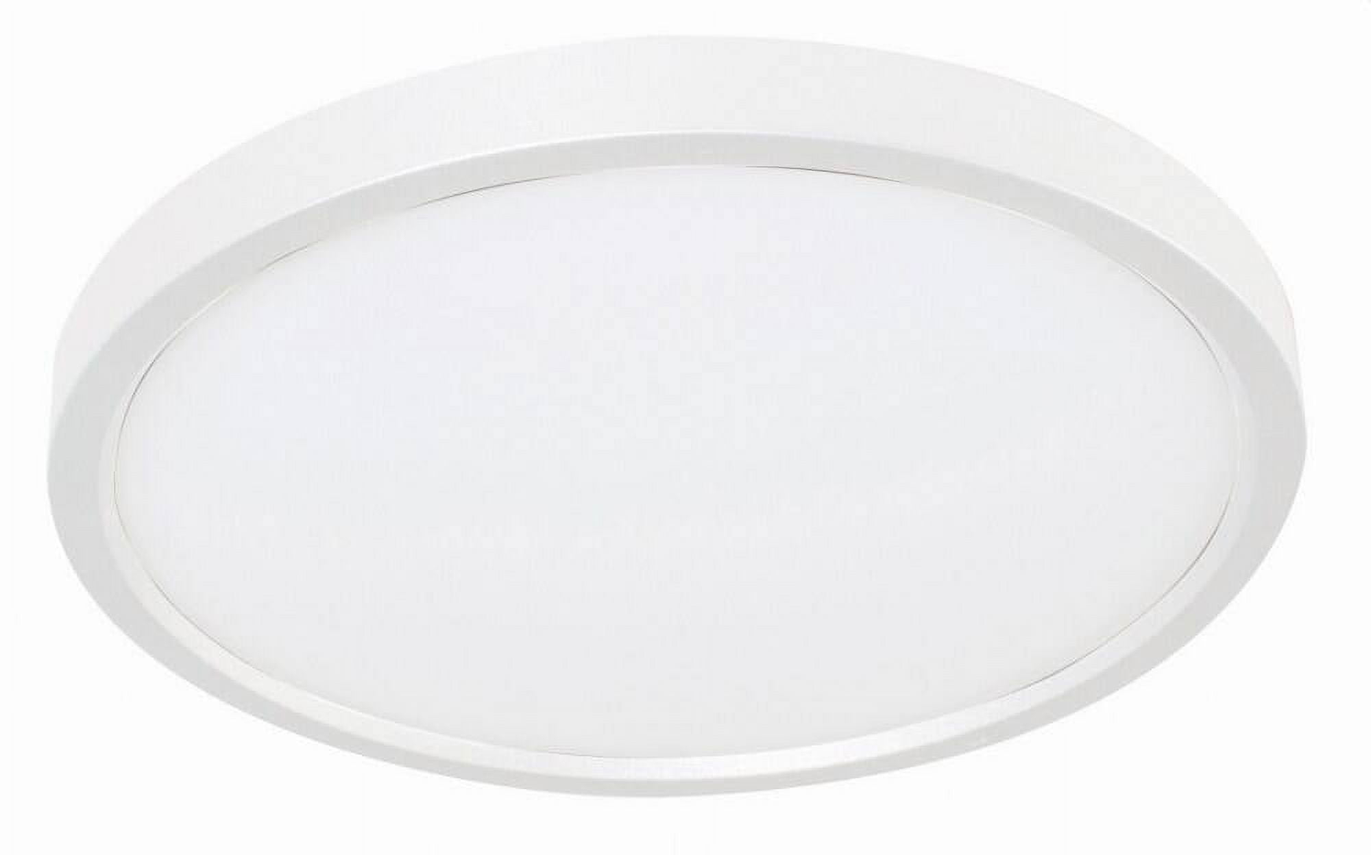 AFX - Edge 1- Light Ceiling Flush Mount in Contemporary-Modern-Transitional