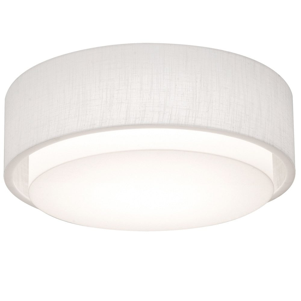 AFX Sanibel 2 - Light Flush Mount in  Linen White