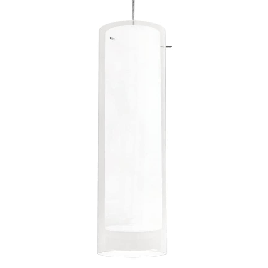 AFX View 1-light Satin Nickel 4000K LED Pendant White 120 V