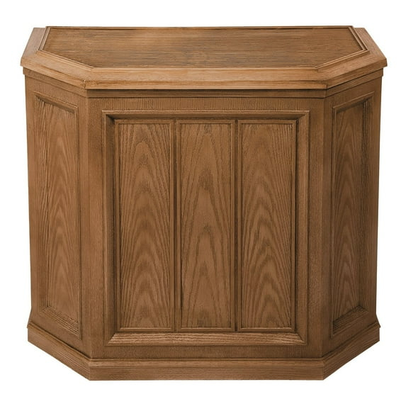 AIRCARE 696 400HB Whole House Credenza Evaporative Humidifier for 3600 sq. ft, Light Oak