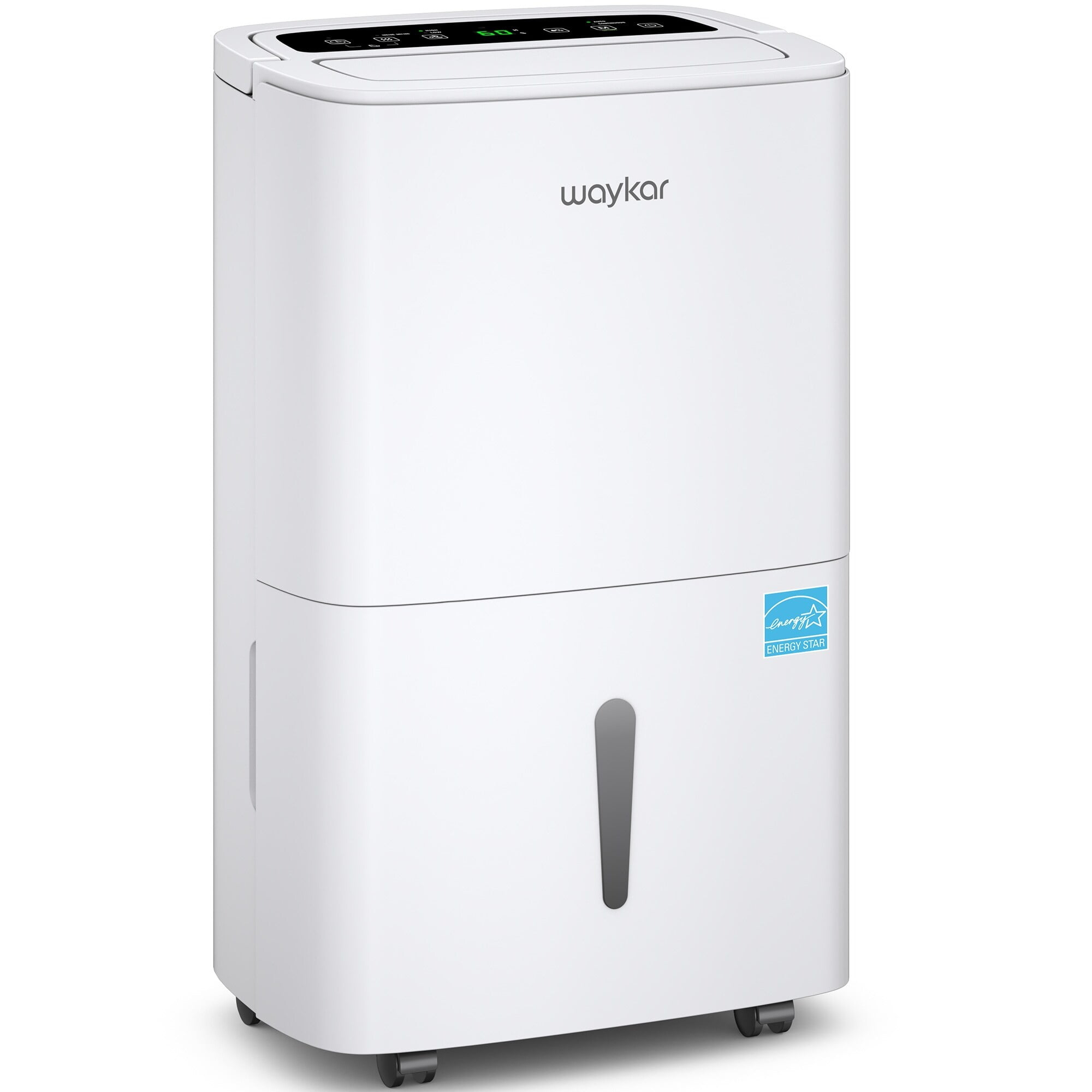 Waykar  7000 Sq. Ft Dehumidifier for Home and Basement,150 Pints Off-White