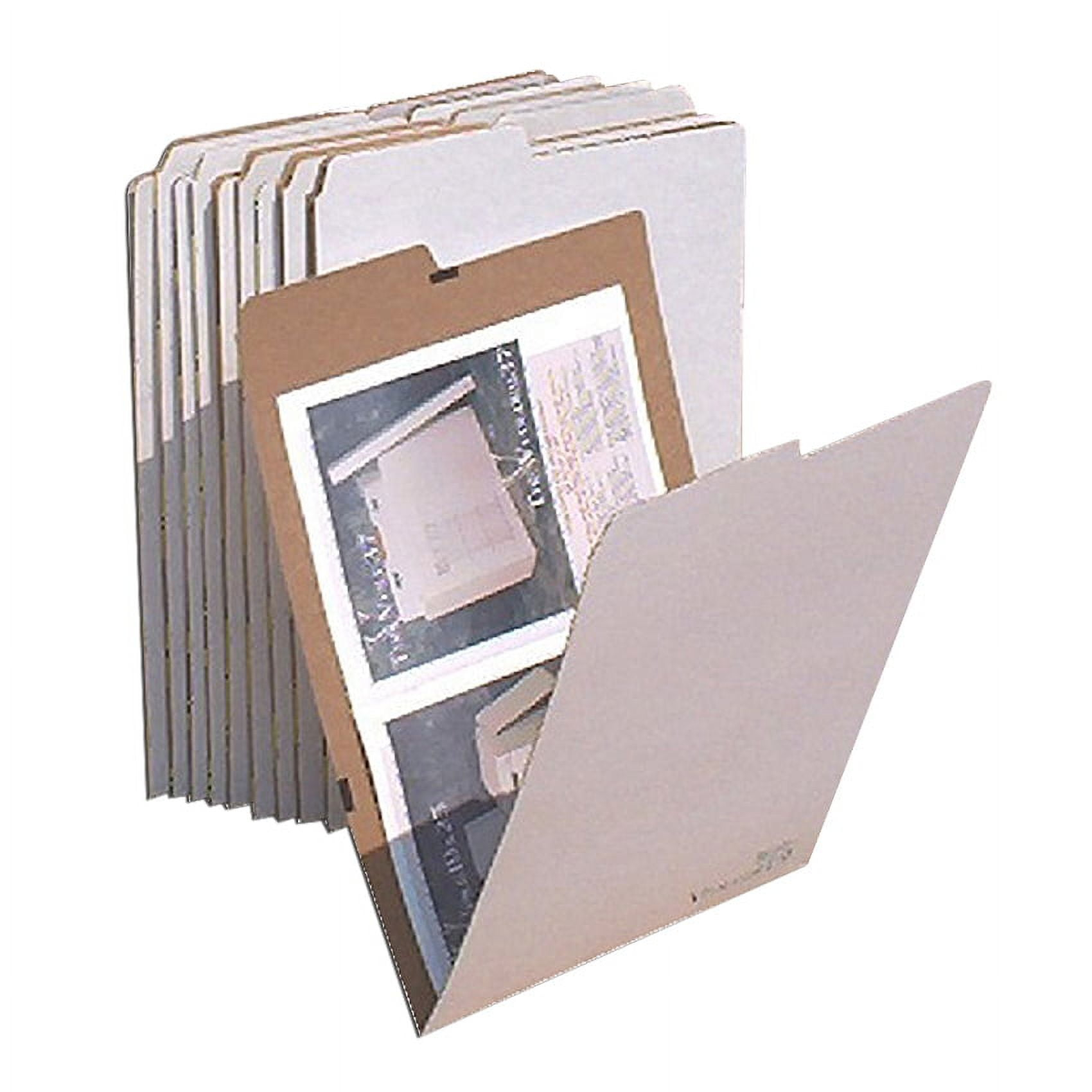 Advanced Organizing Systems VFolder19 - 10/PK Stores Flat Items Up to 12”x18”