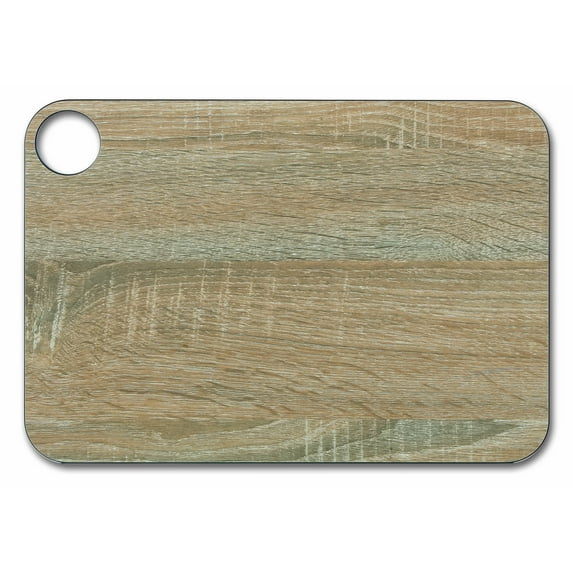 ARCOS Brown Cutting & Serving Board with Hanger, 13" x 9", Cellulose Fibre/Resin