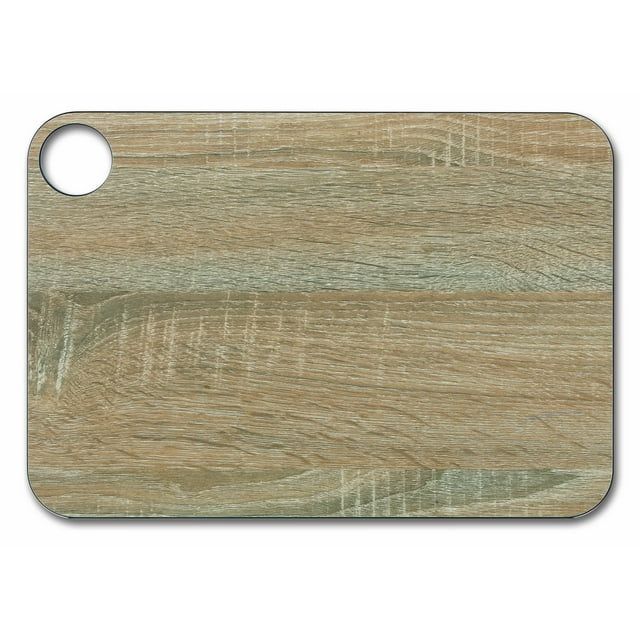 ARCOS Brown Cutting & Serving Board with Hanger, 13" x 9", Cellulose Fibre/Resin