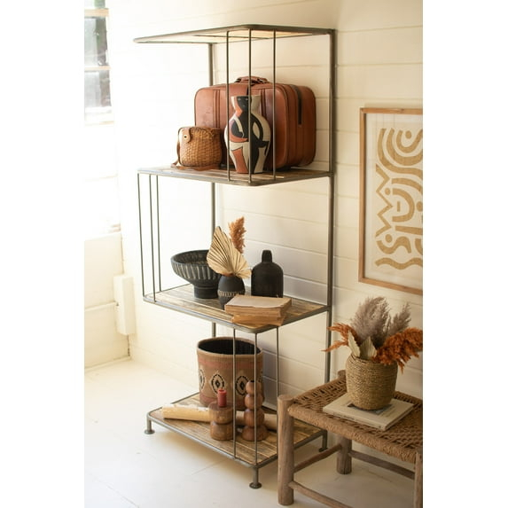 Kalalou Box of 34 Rustic Metal Coat Hooks With Screws