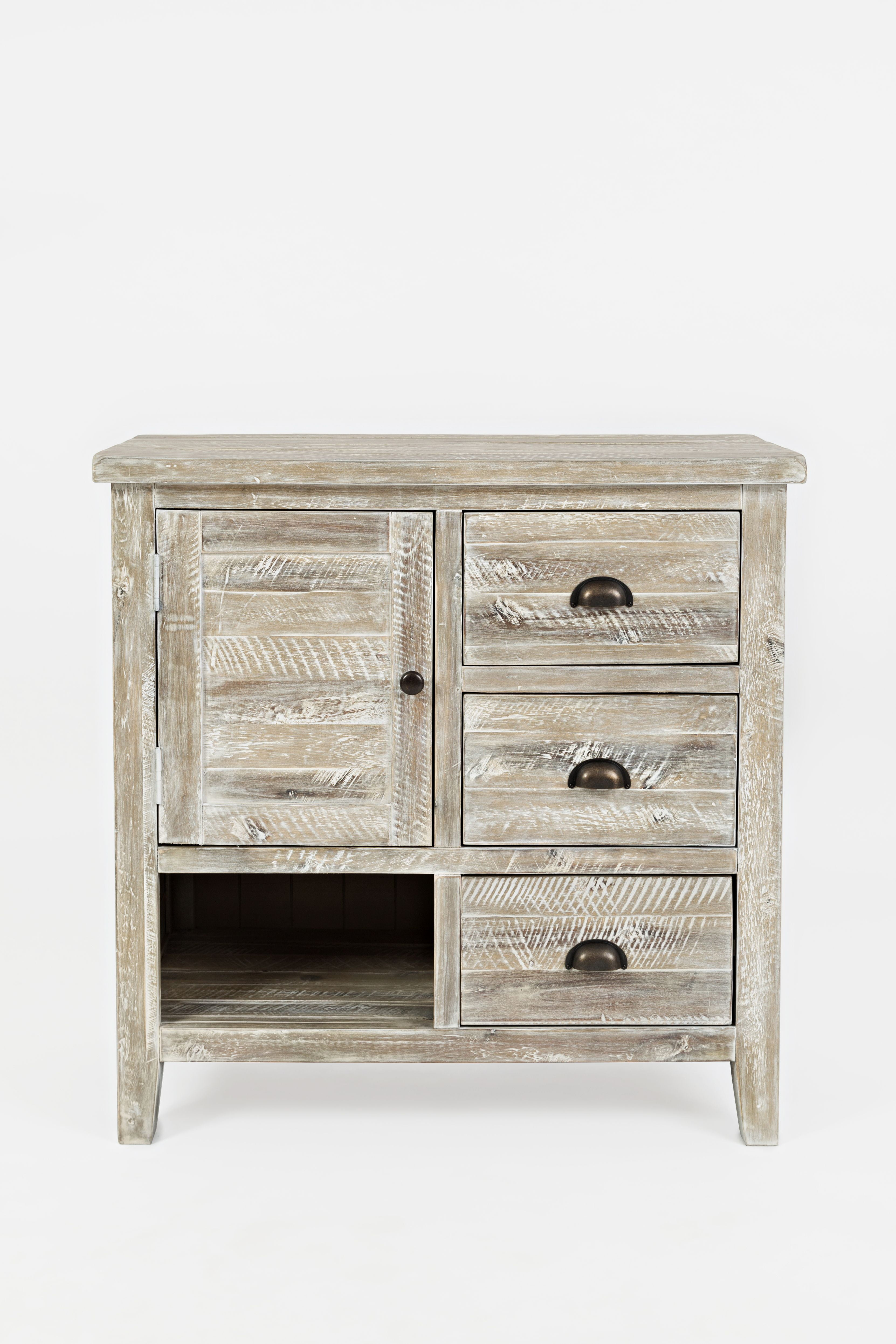 Accent Chest in Washed Gray Finish
