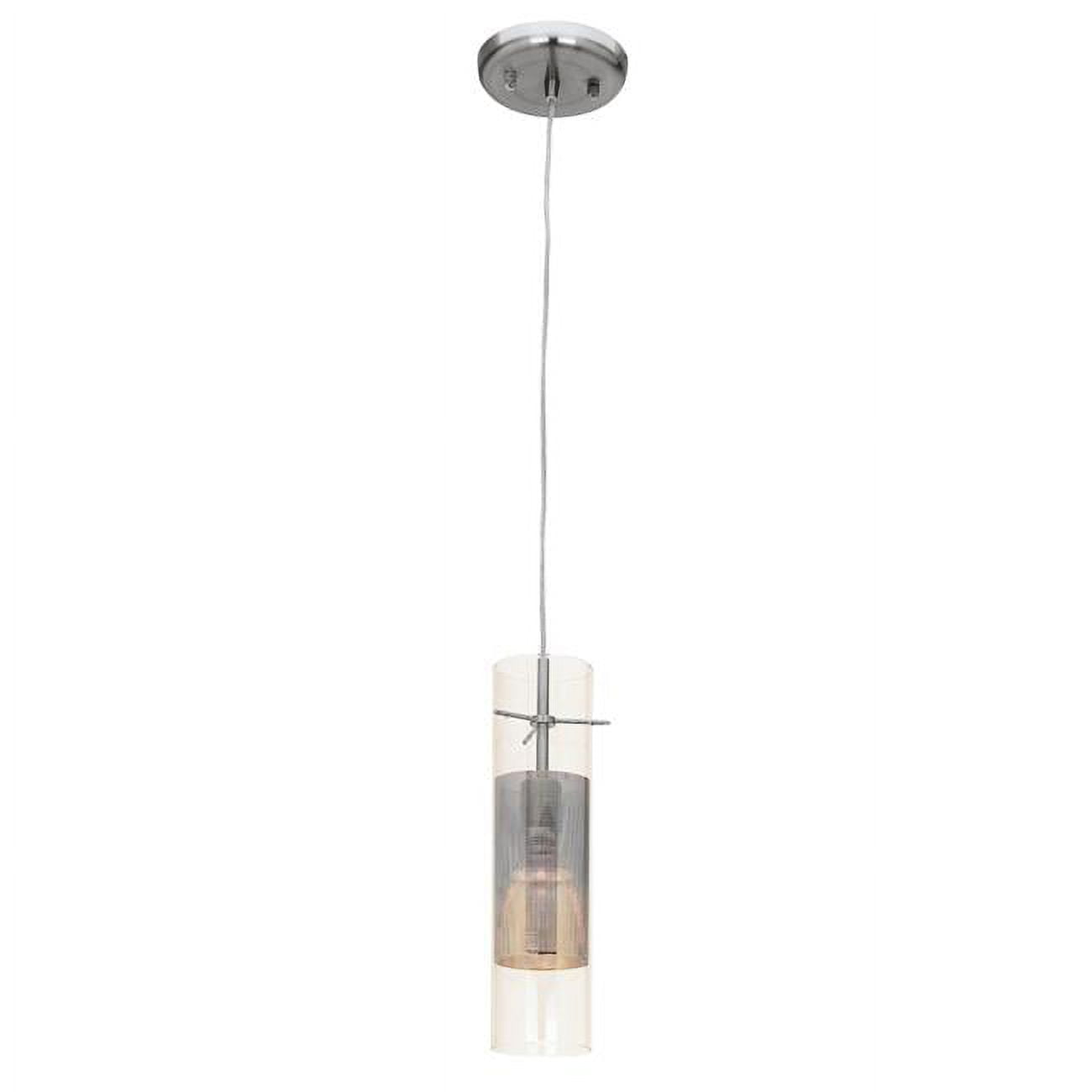 Access Lighting LED Pendant in Brushed Steel Color