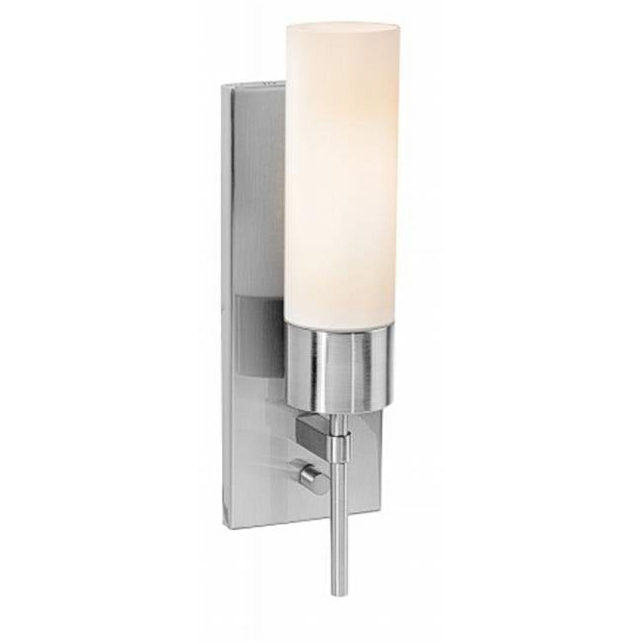 Access Lighting  Iron 1-light Brushed Steel Wall Sconce