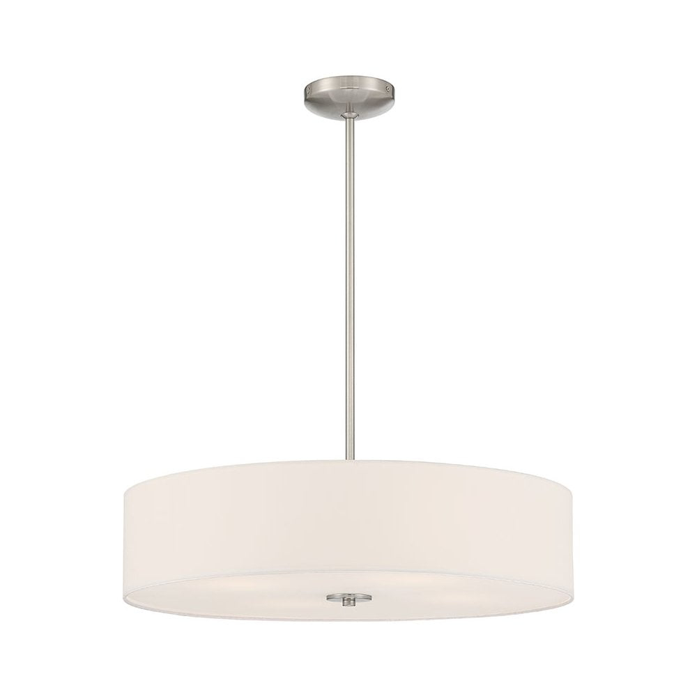 Access Lighting Mid Town 4 - Light Pendant in  Brushed Steel