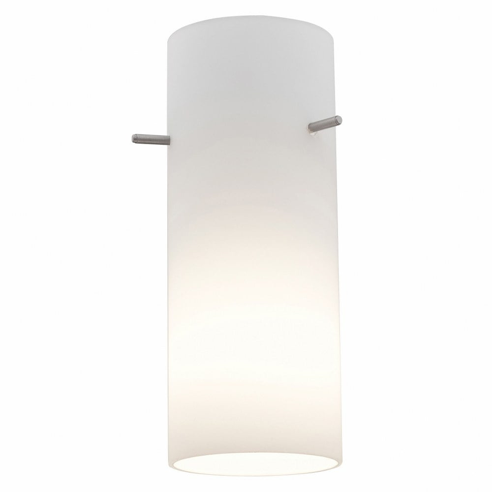 Opal Glass Cylinder Pendant Light Shade