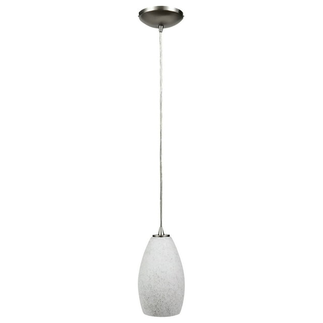 Access Lighting  Japanese Lantern 12 inch Steel Fluorescent Rod Pendant with White Lined Shade