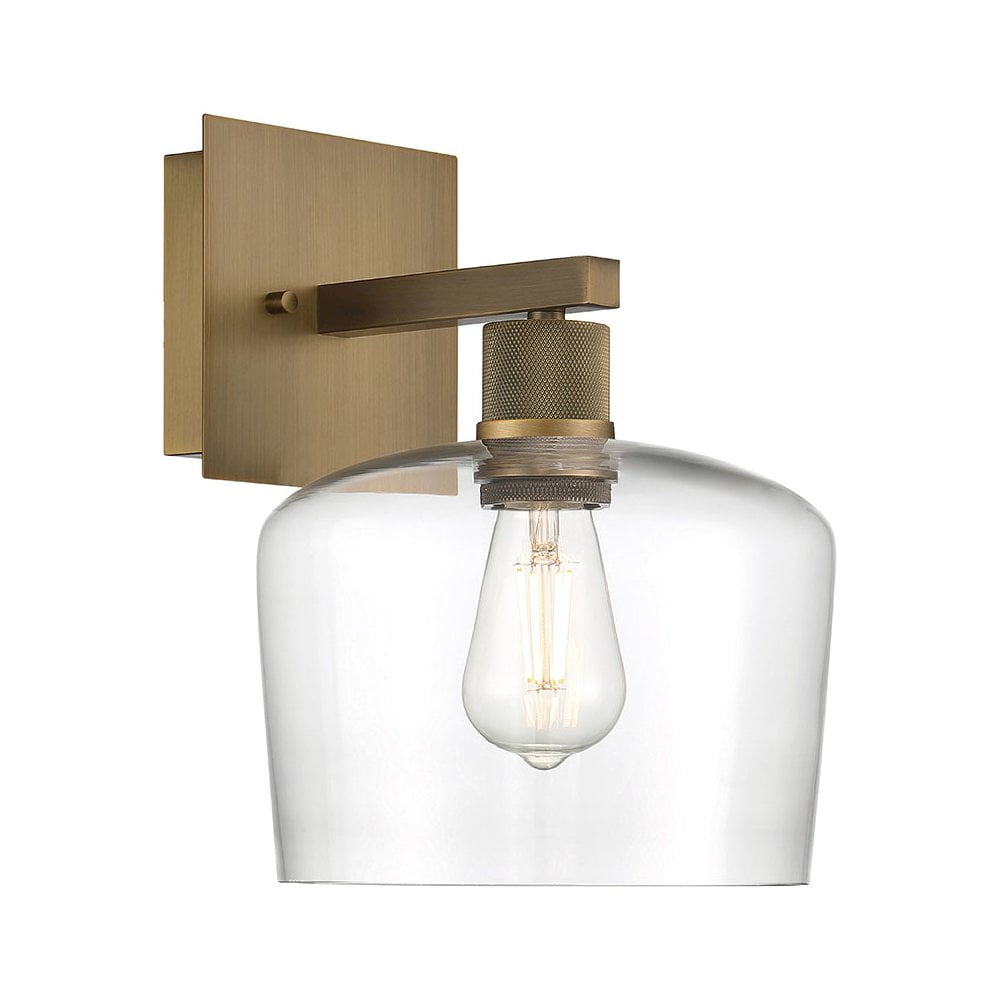 Access Lighting Chardonnay LED Wall Sconce in Antique Brushed Brass Color