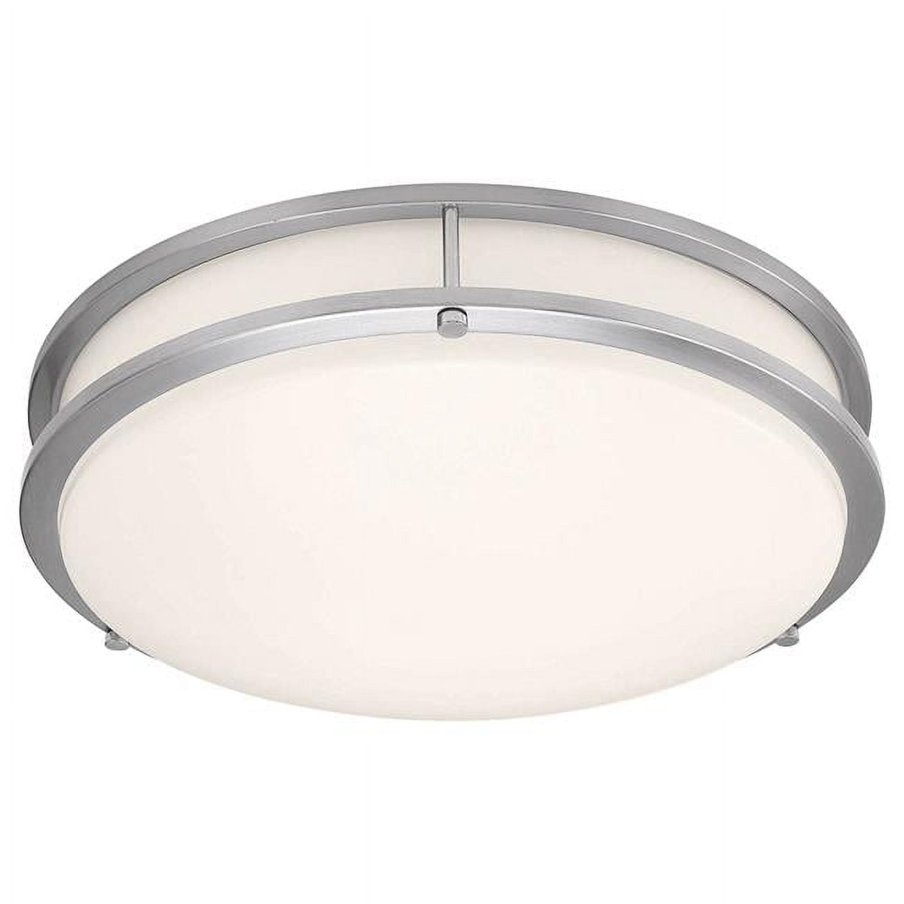 Access Lighting Solero II 1 - Light Flush Mount in  Brushed Steel