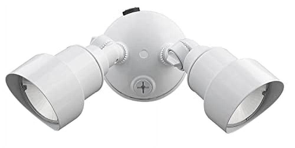 Acclaim LFL2WH LED FloodLights Collection 2-Light Outdoor Light Fixture, Gloss White