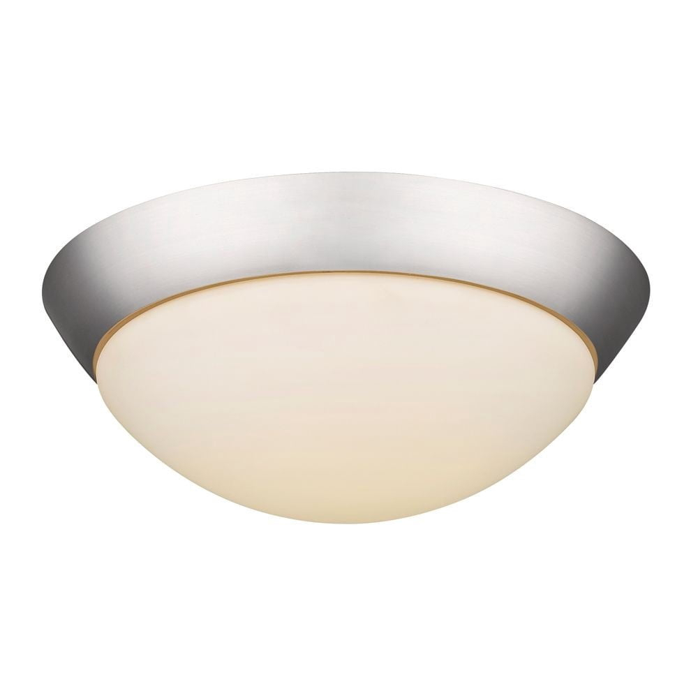 Acclaim Lighting 1 - Light Flush Mount in  Satin Nickel