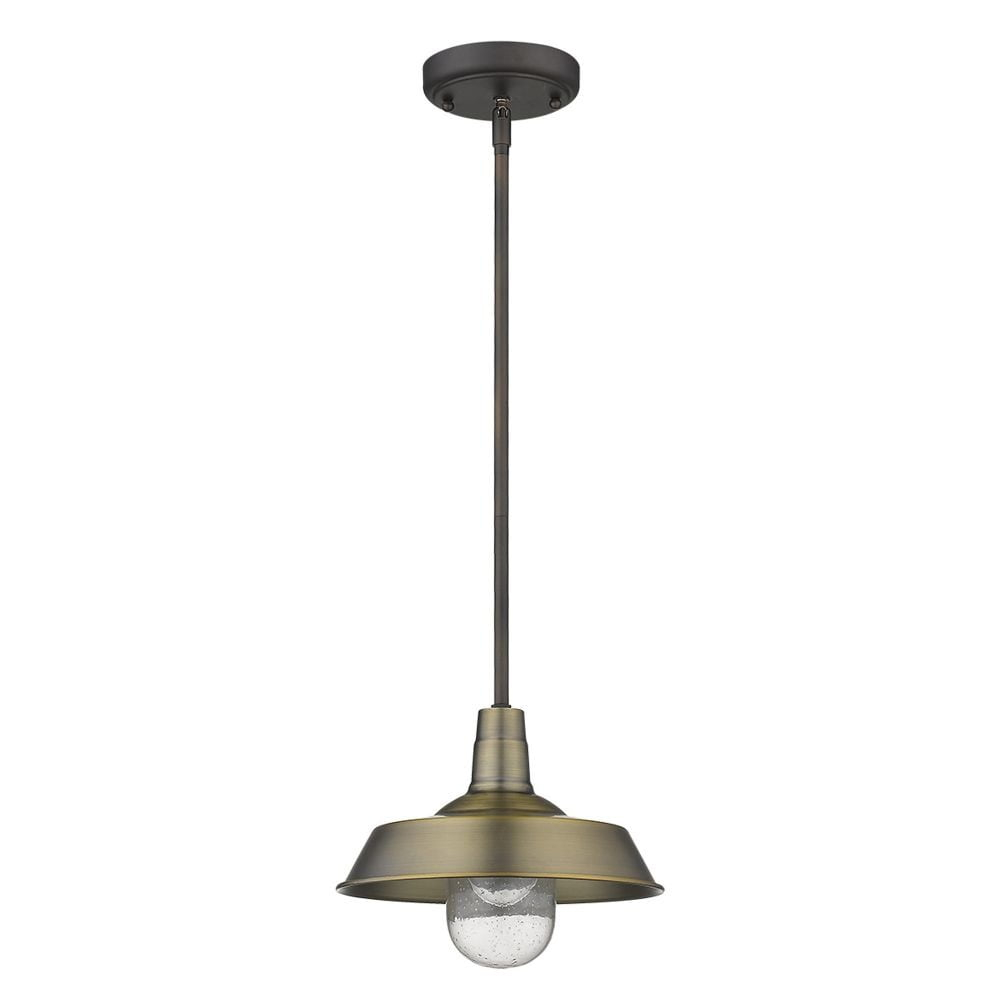 Acclaim Lighting Burry 1 - Light Pendant in  Antique Brass