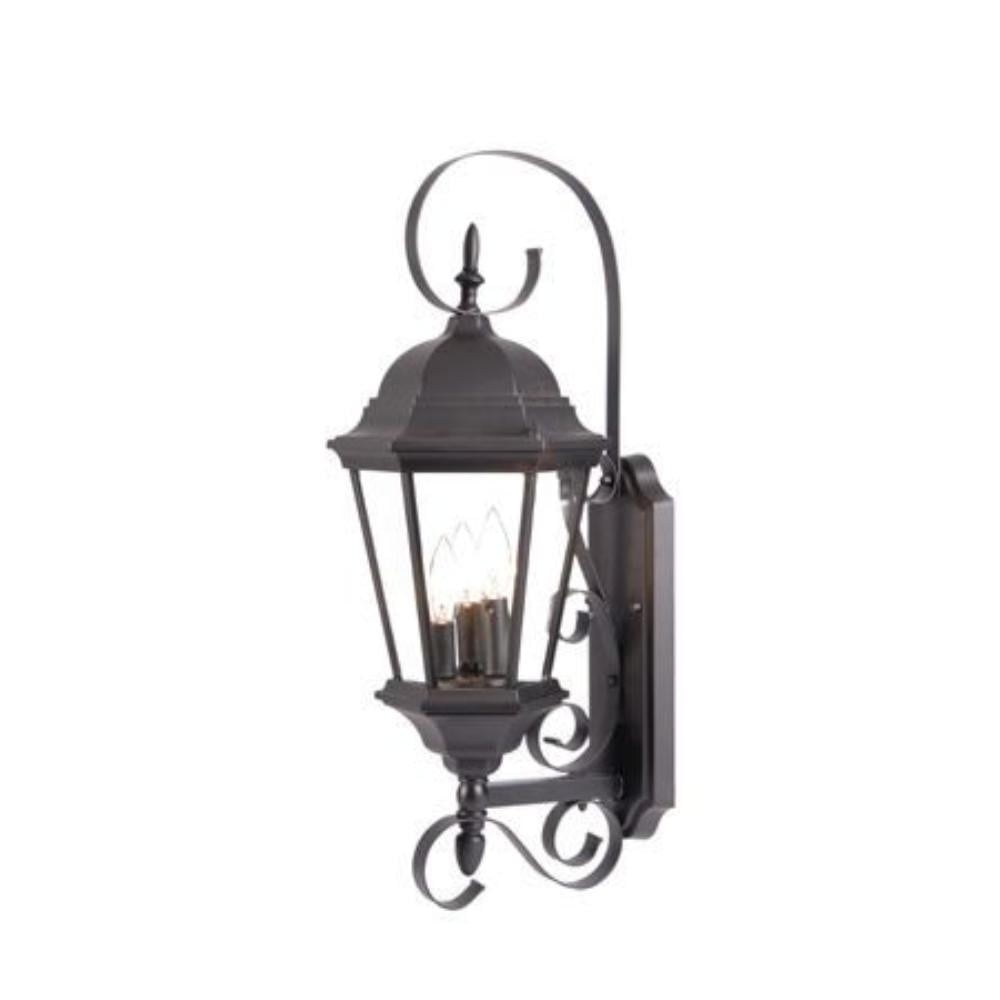 Acclaim Lighting 5413 New Orleans 3 Light 25" Height Outdoor Wall Sconce - Black