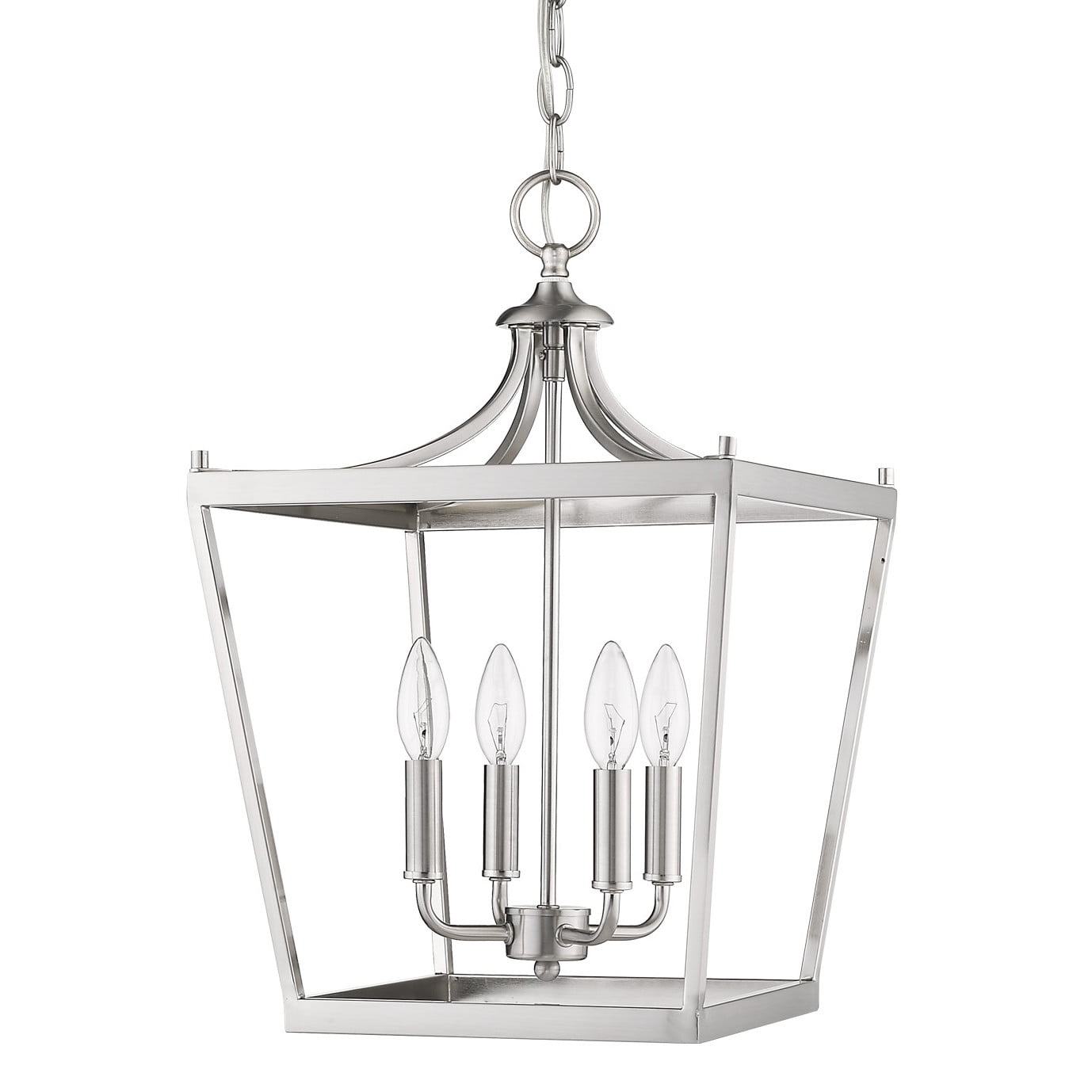 Kennedy 4-Light Satin Nickel Pendant