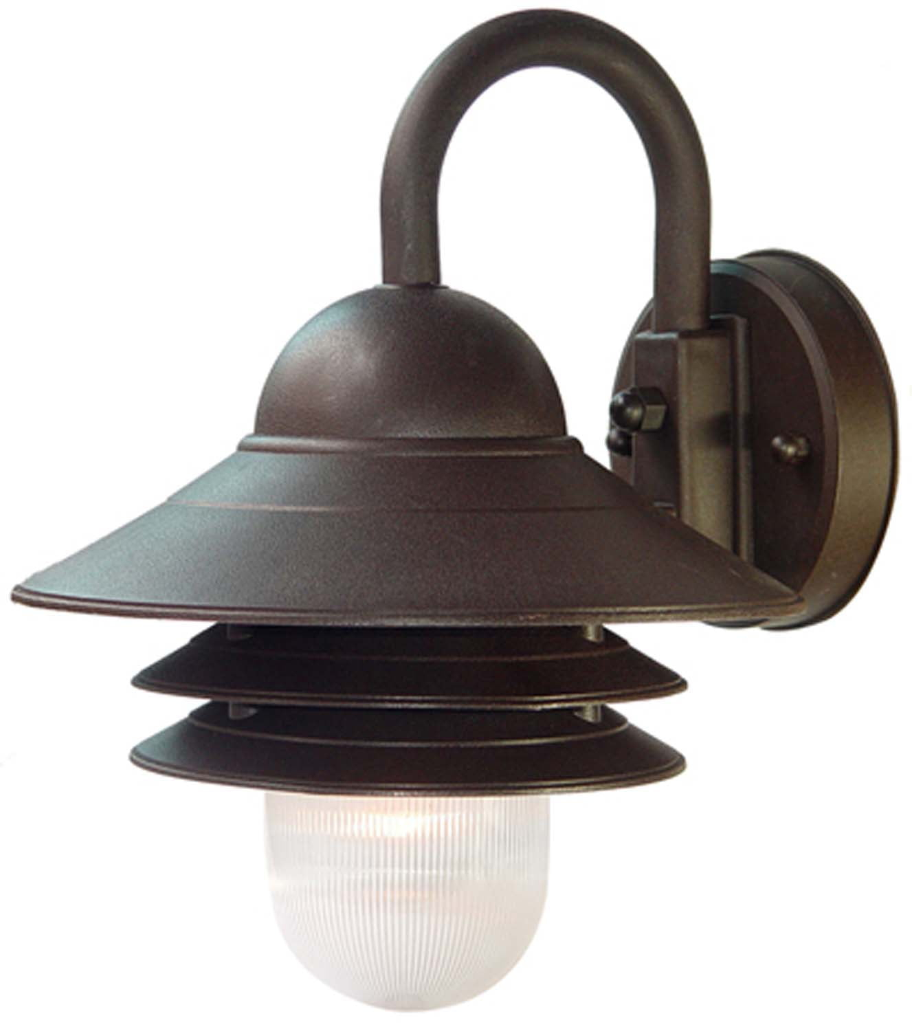 Acclaim 82ABZ Mariner Collection 1-Light Wall Mount Outdoor Light Fixture, Architectural Bronze