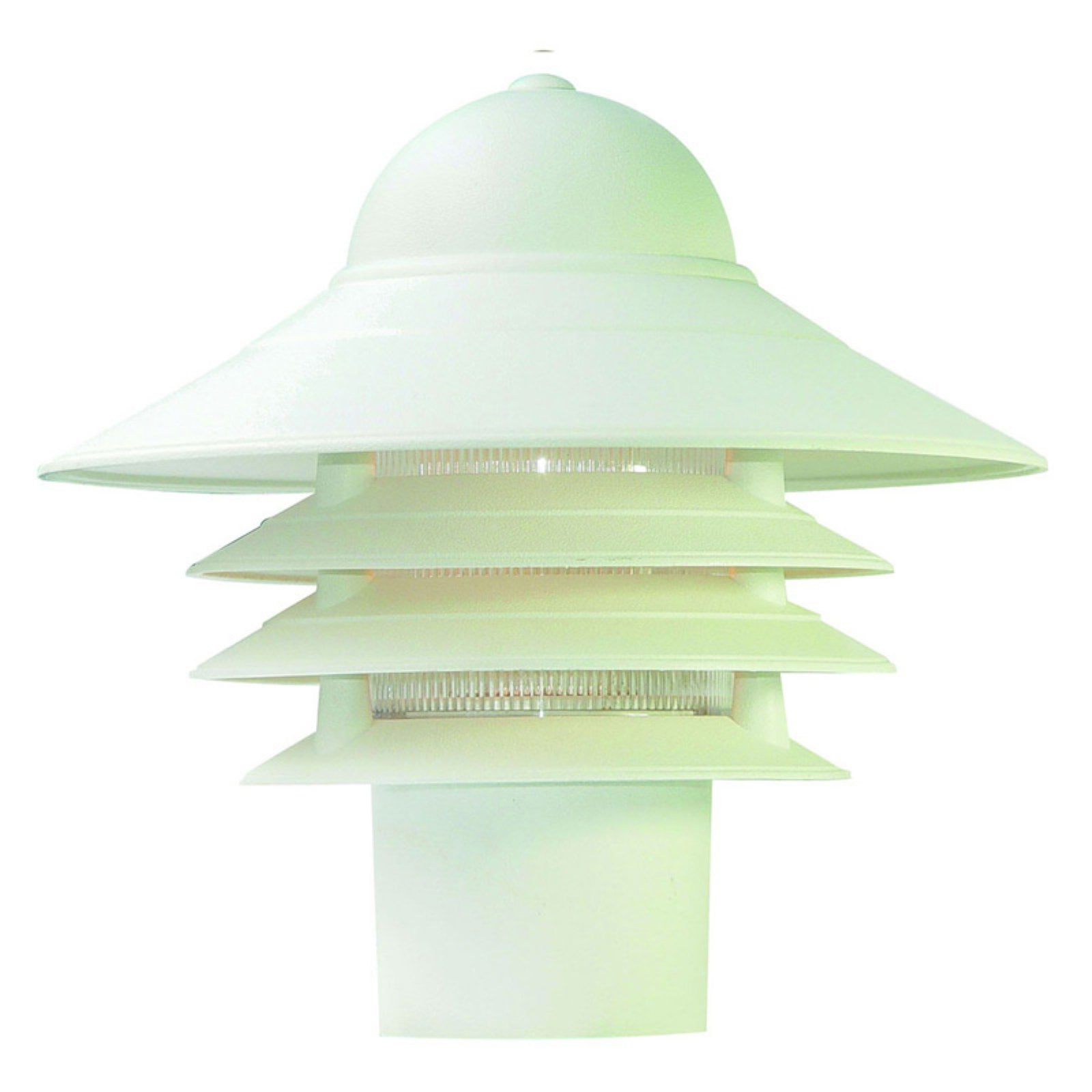 Acclaim Lighting Post Mount Light,1-Light,Textured White 87TW
