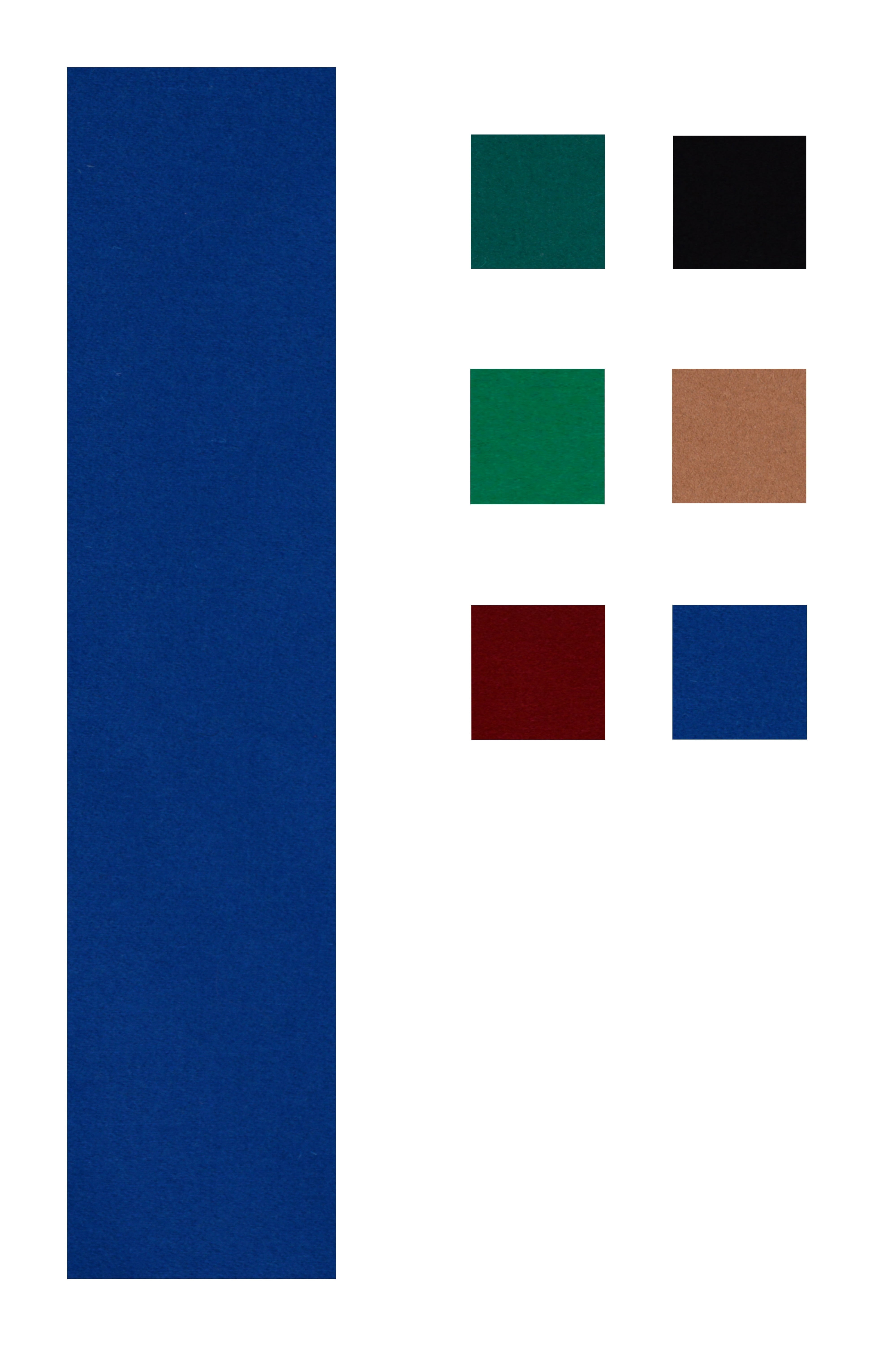 Accu-Play Worsted Fast Speed Pre Cut For 8' Table Pool Felt - Billiard Cloth Blue