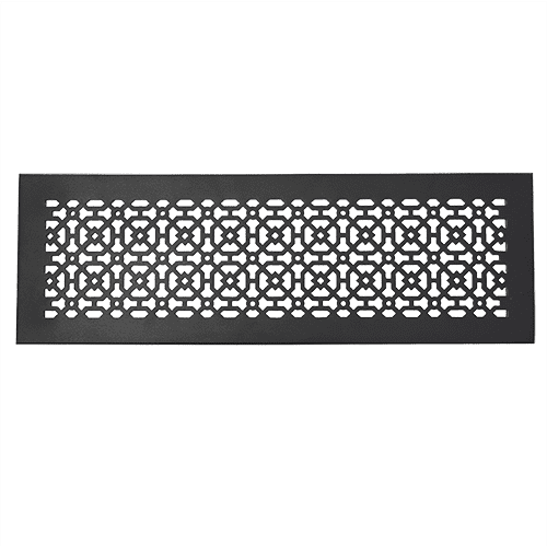 Achtek Air Return 6"x24" (Overall Size 8"x24") | Cast Aluminum Air Grille | HVAC Duct Cover for Home Ventilation