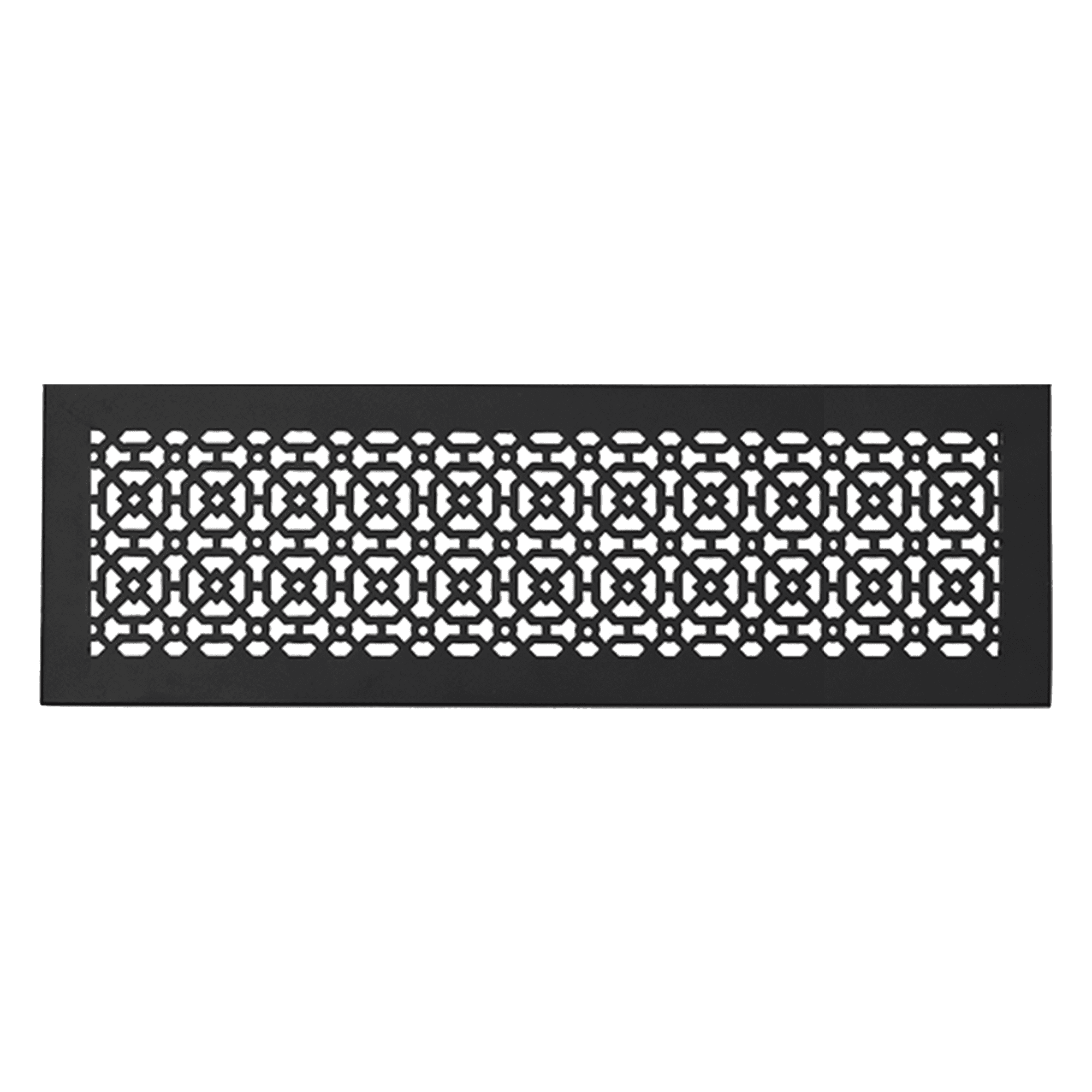 Achtek Air Return 6"x24" (Overall Size 8"x24") | Cast Aluminum Air Grille | HVAC Duct Cover for Home Ventilation