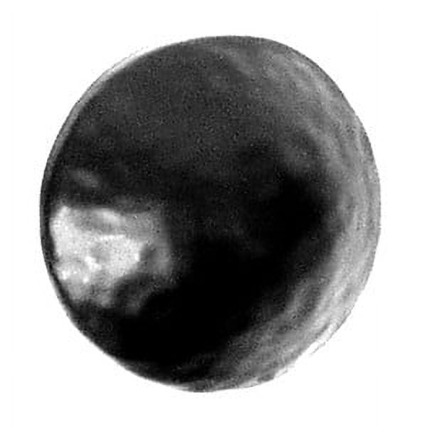 Acorn CL2BP 3/4'' Round Decorative Clavos - Black