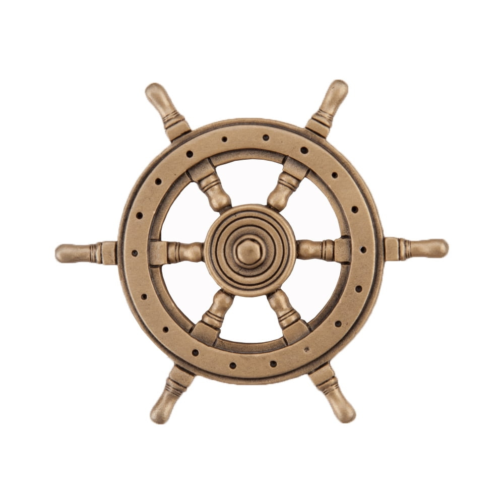 Acorn Ship's Wheel Cabinet Knob