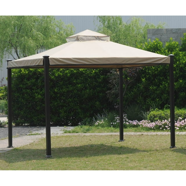 Pure Joy Sesame Fabric Replacement Canopy for Gazebo