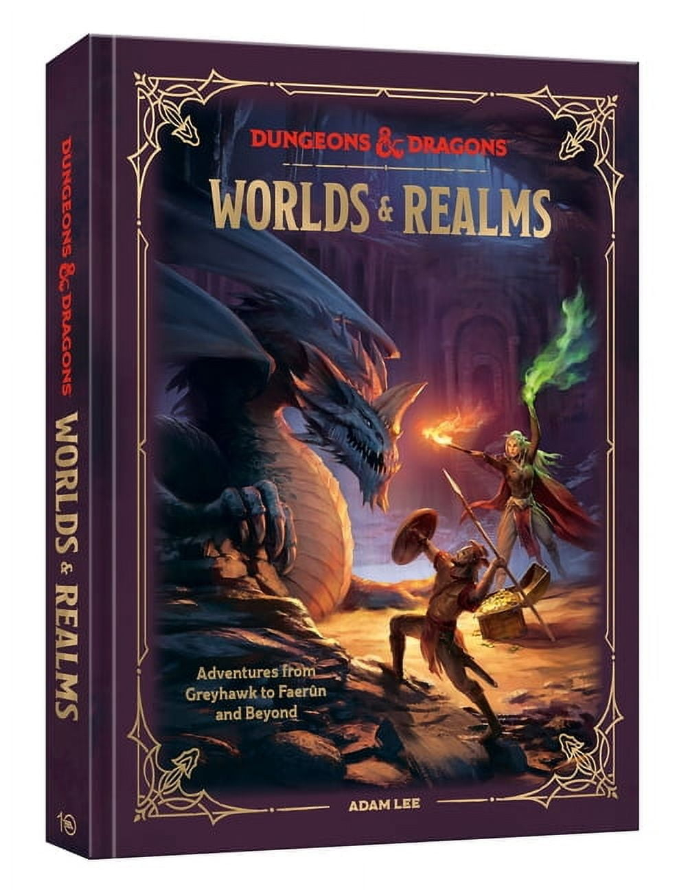 Dungeons & Dragons Worlds & Realms - by  Adam Lee & Official Dungeons & Dragons Licensed (Hardcover)