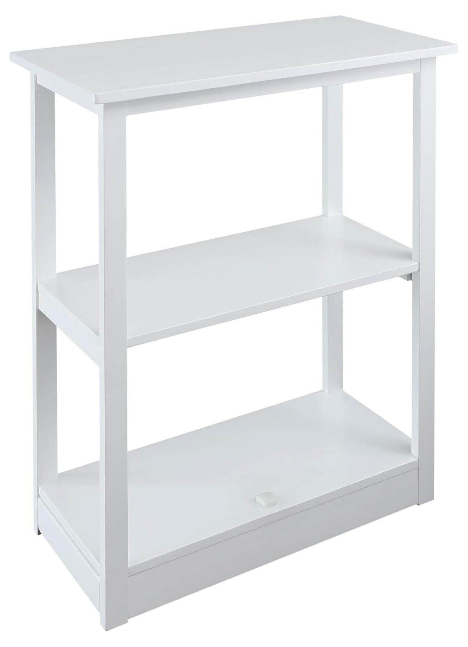 Adams Bookcase Sliding Track, Concealment Furniture, White