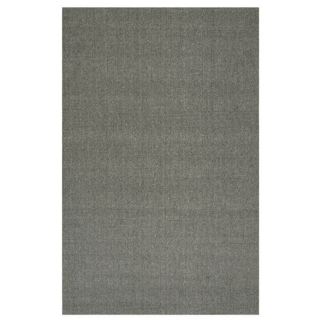 Addison Rugs Jaxon 8' x 10' Rectangle Transitional Wool Area Rug in Pewter Gray