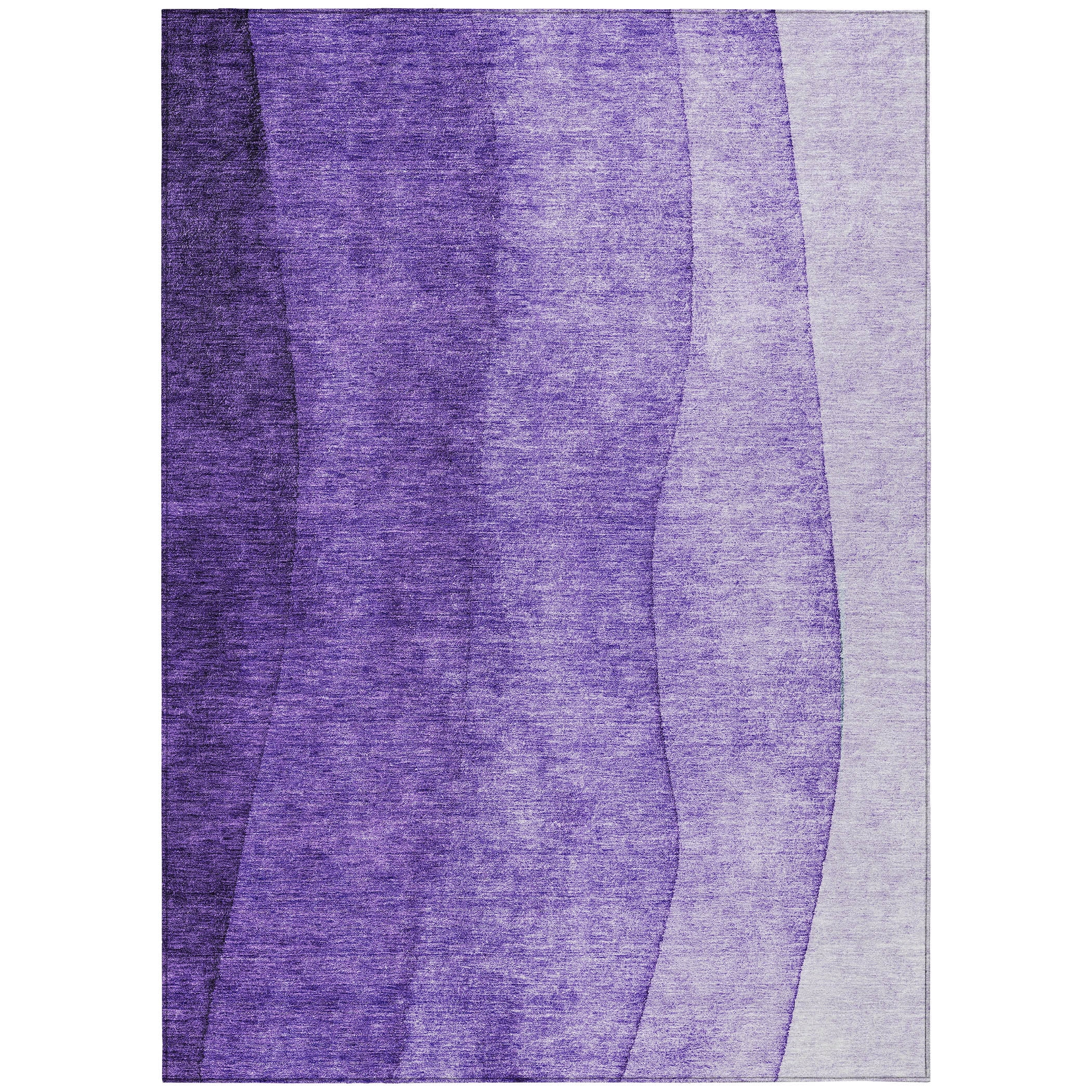 Addison Rugs Machine Washable Indoor/ Outdoor Chantille Contemporary Ombre Rug Purple - 8' x 10'