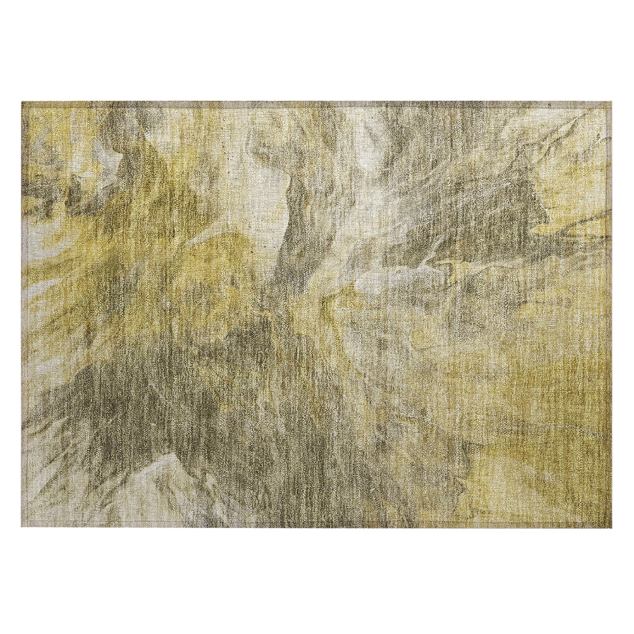 Addison Rugs Machine Washable Indoor/ Outdoor Chantille Contemporary Splash Rug Taupe - 1'8" x 2'6"