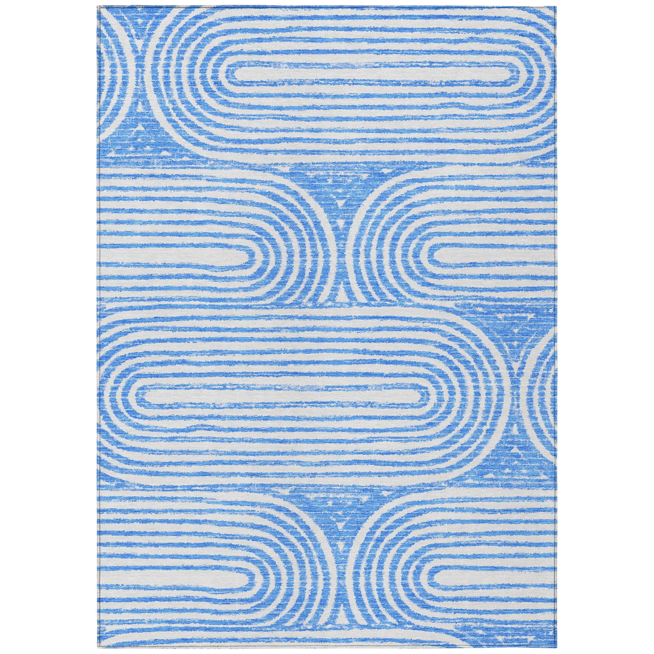 Chantille ACN540 Blue 26" x 310" Rug