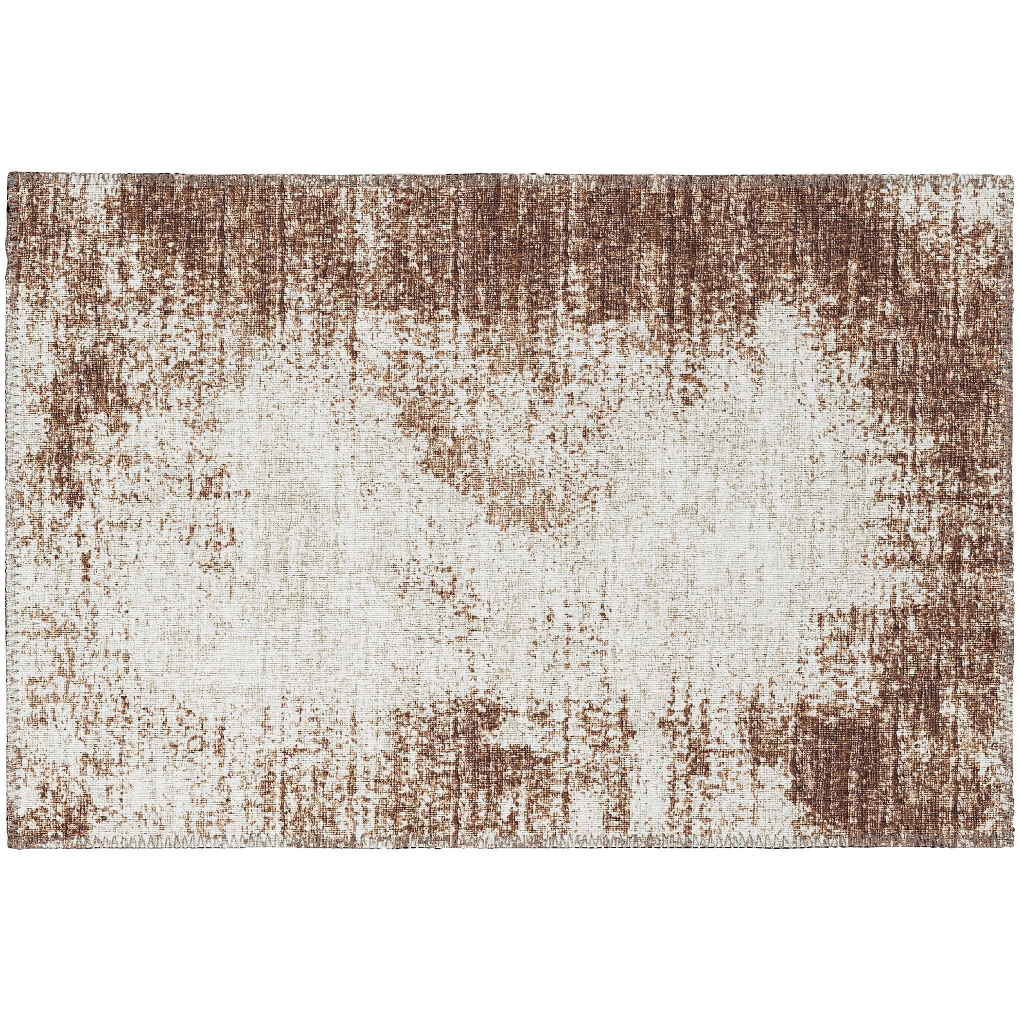 Addison Rugs Rylee Brown Transitional Abstract 1'8" x 2'6" Accent Rug Brown ARY31