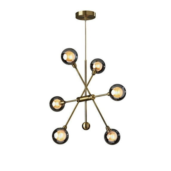 Adesso Starling LED 6 Light Chandelier